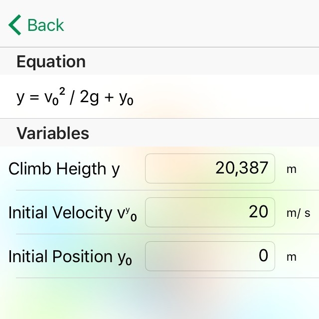 An object is thrown directly up (positive direction) with a velocity (vo) of 20.0 m-example-1