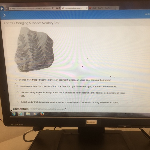 HELP!!! Ms.jones brought this rock to her science class and instructed her students-example-1