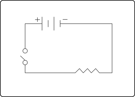 What type of circuit is illustrated? A) a closed parallel circuit B) an open parallel-example-1