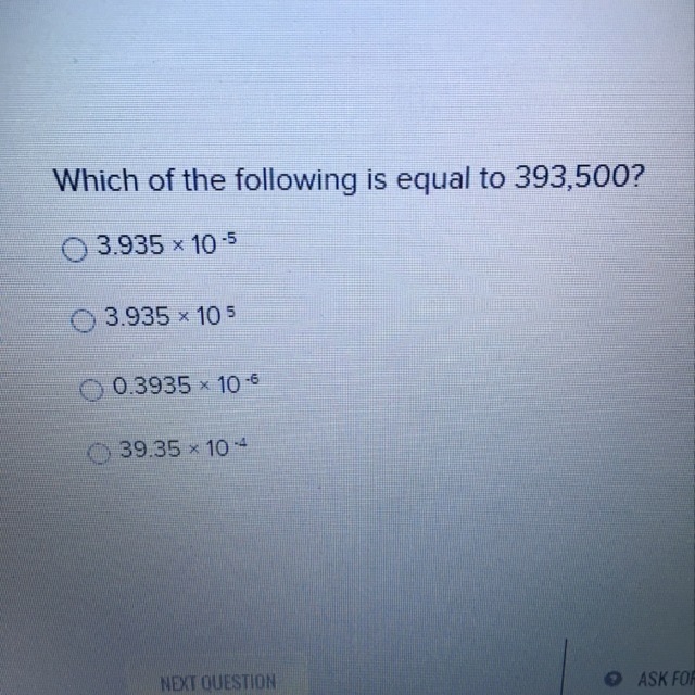 I super suck at science and math this assignment is on the scientific notation-example-1