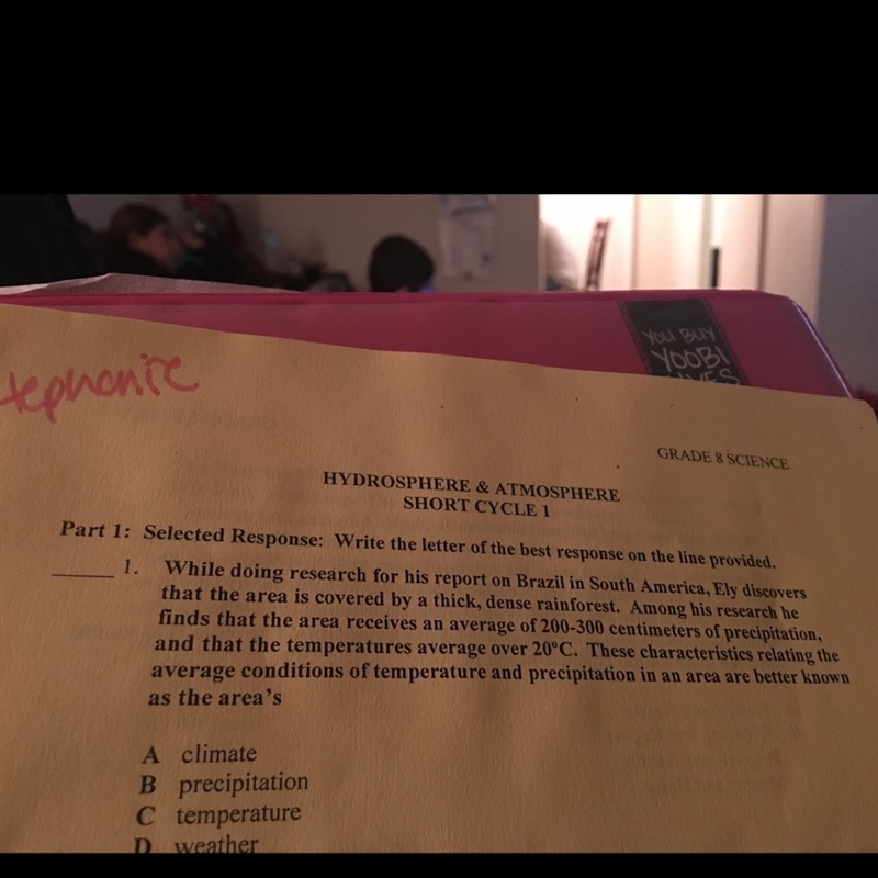 Answers for hydrosphere and atmosphere short cycle 1-example-1