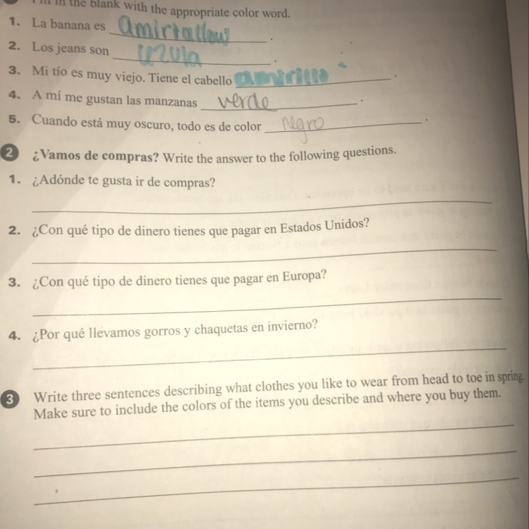 Please help me ? I'm do confused and I'm failing Spanish? I'm confused-example-1