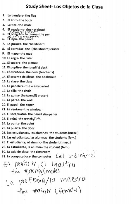 Can someone tell me a good way to memorize Spanish words really quick instead of three-example-1