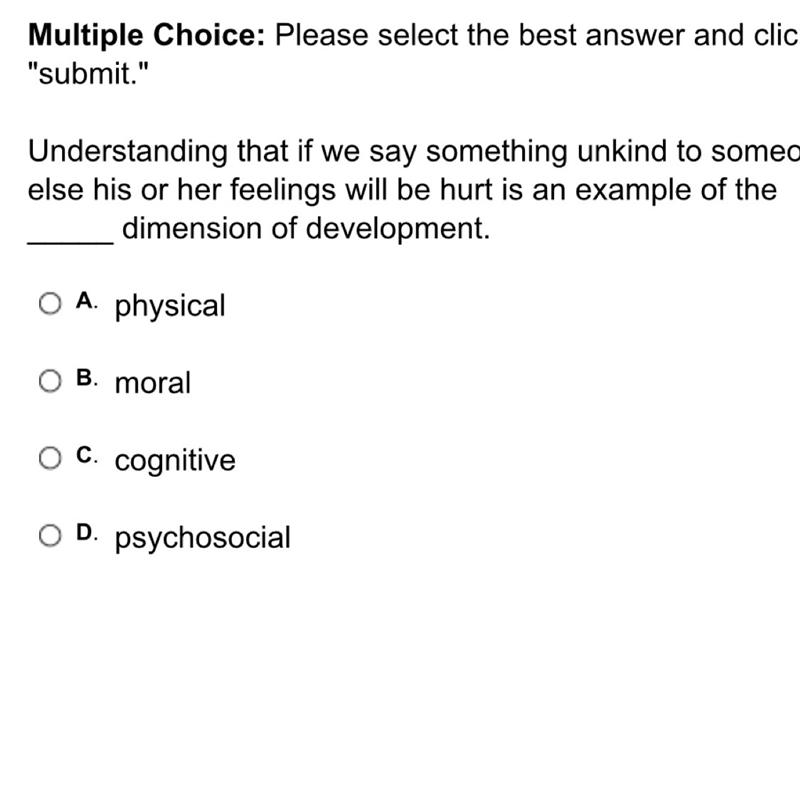 Understanding that if we say something unkind to someone-example-1