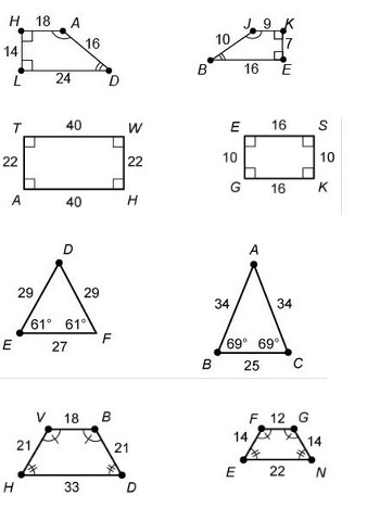 Which pairs of figures are similar polygons?-example-1