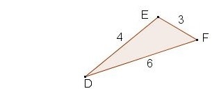 What is the correct similarity statement for the two triangles below? A. DEF~HKG B-example-1