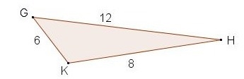 What is the correct similarity statement for the two triangles below? A. DEF~HKG B-example-2