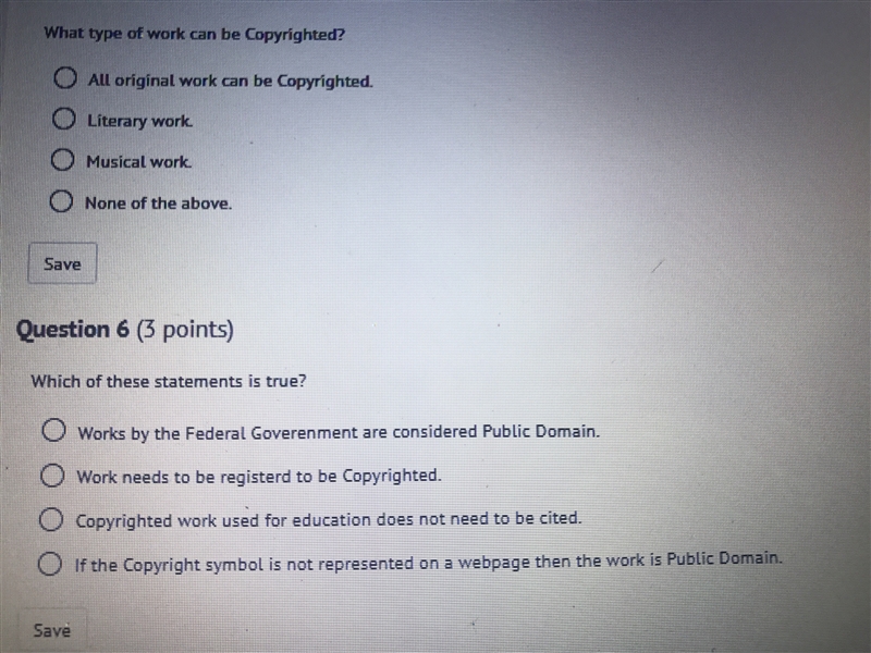 PLEASE PLEASE HELP GIVING ALL MY POINTS FOR THIS!!! (Copyright facts and law questions-example-1