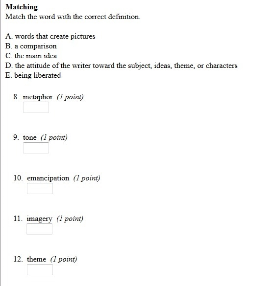 Has anyone done this lesson? I go to TCAH and need the answers. Lesson 9: The Literature-example-3