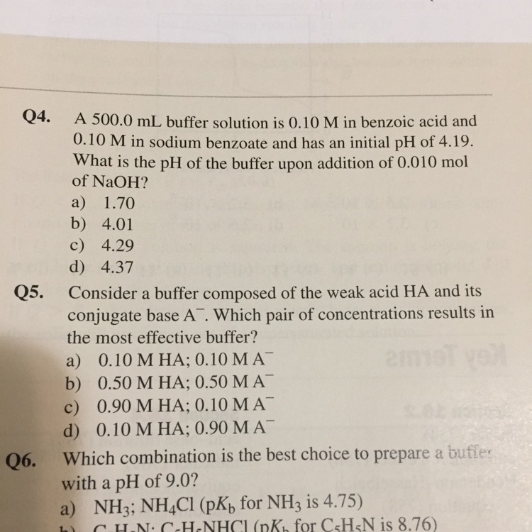 The answer to Q5 is B but what would be the reasoning behind it? I know I use the-example-1