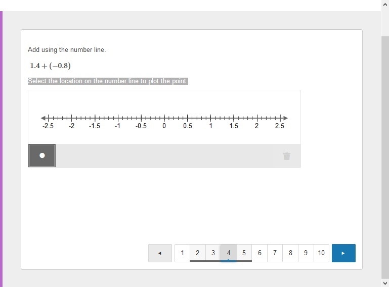 ​ 1.4+(−0.8) ​ Help please.-example-1