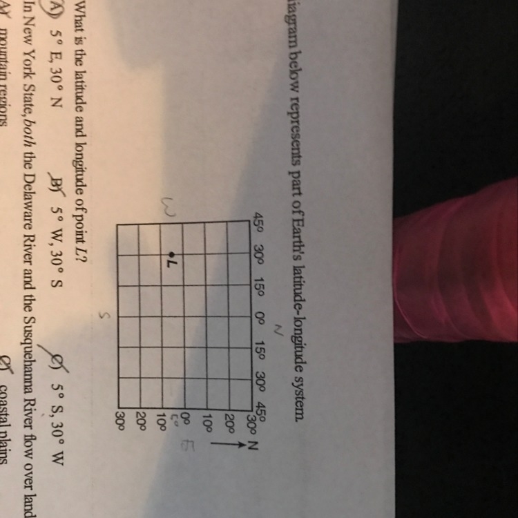 Which one the answer is and what degrees it would be-example-1