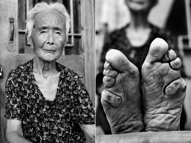 How is foot binding a reflection of China’s patriarchal society?-example-1