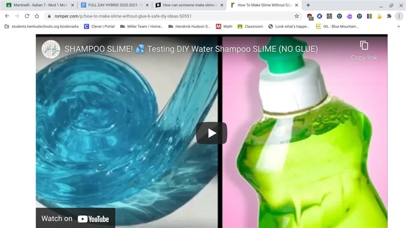 How can someone make slime without glue?-example-1