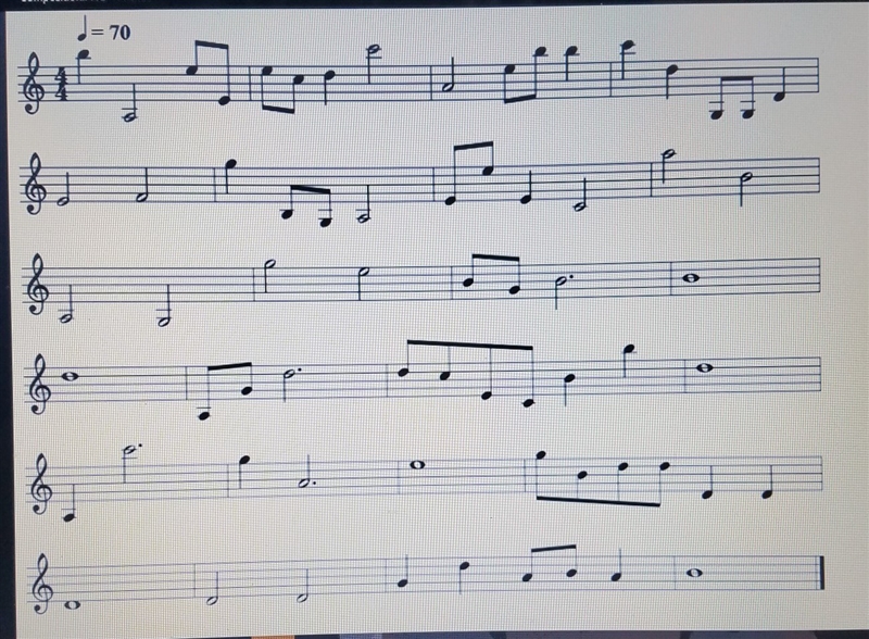 Can someone help me with my music compositon? So I have created this 24-measure work-example-1