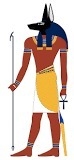 The Egyptian god of the underworld who had the head of jackal was-example-1