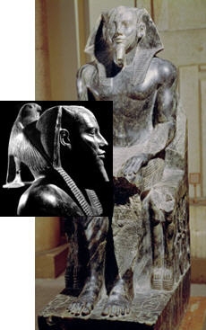 Name the Egyptian sculpture above. Describe the symbolism of its different parts!!!!!!!!!!!!!!!!!!!!!!!!!!! I-example-1