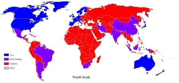 What type of nations are the greatest sources of greenhouse gases? core peripheral-example-1