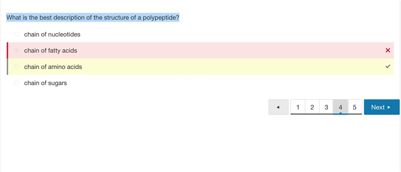 What is the primary structure of a polypeptide?-example-1