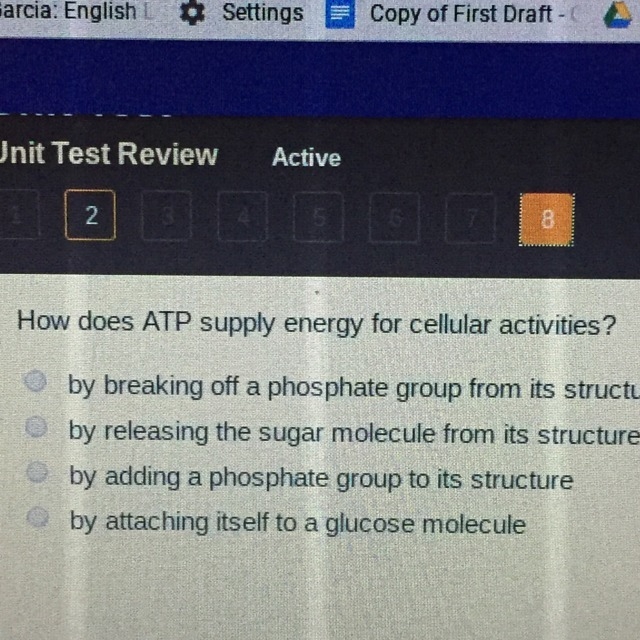 How does atp supply for cellular activities-example-1