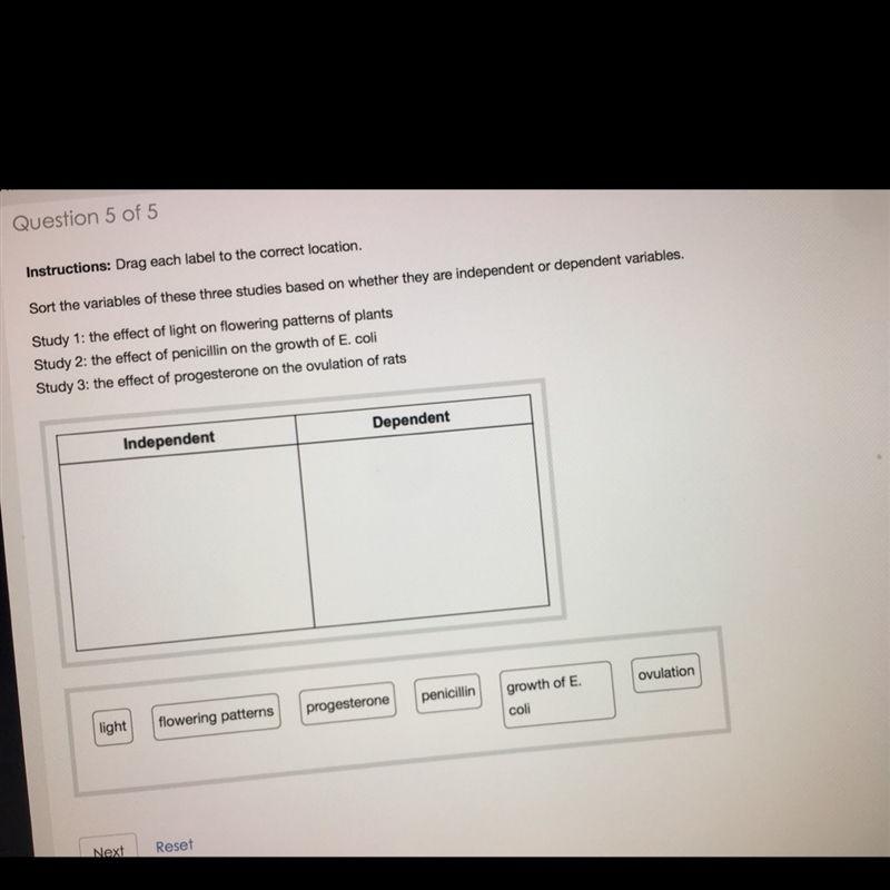 Independent Dependent-example-1