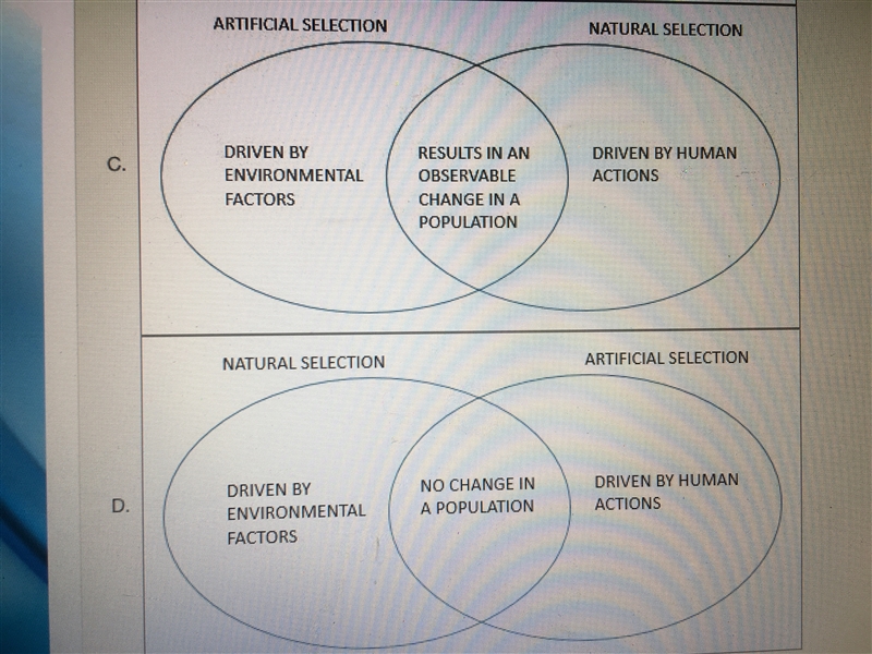 Could you please check my work?? Adaptations may occur when... MARINE SCIENCE 1.) Adaptations-example-1