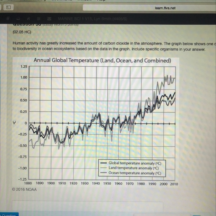 Human activity has greatly increased the amount of carbon dioxide in the atmosphere-example-1