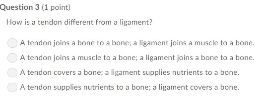 How is tendon different from a ligament?-example-1