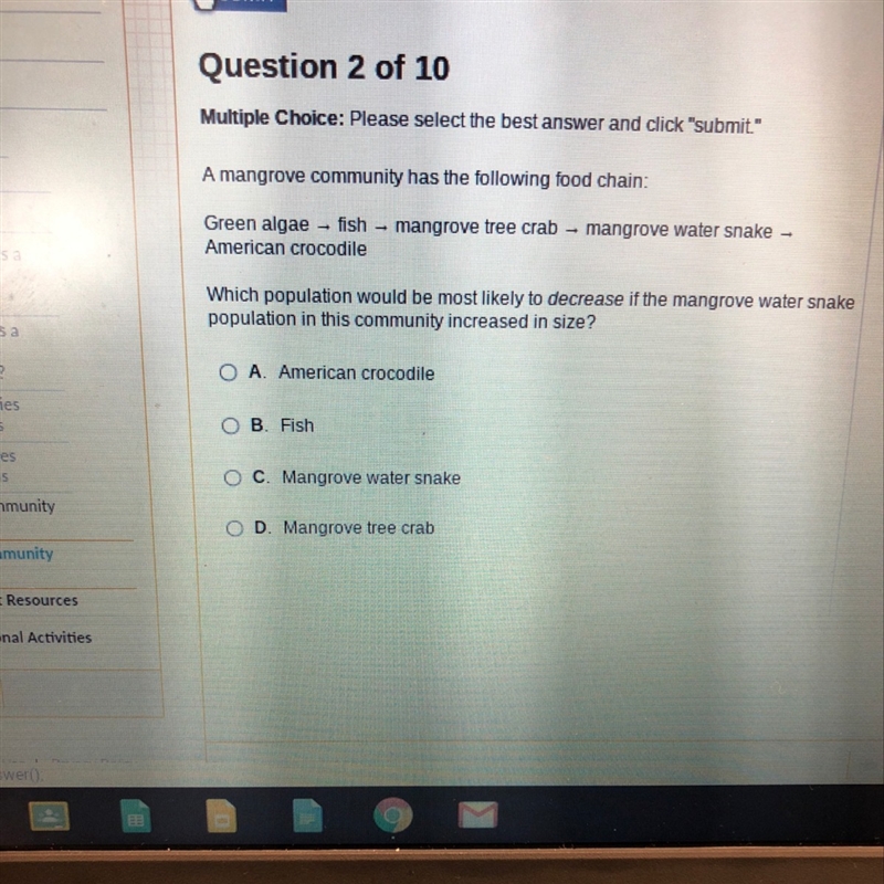 Which method will most accurately determine the diversity of an ecosystem?-example-1