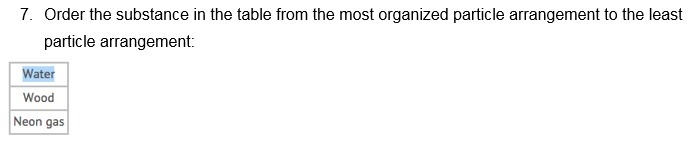 Example (wood, neon gas, water)-example-1