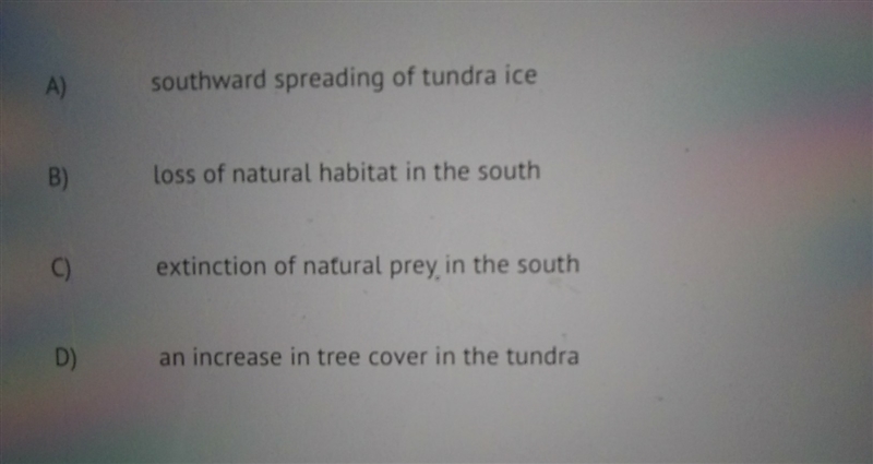 according to studies, the arctic fox populations in the tundra regions are being threatened-example-1