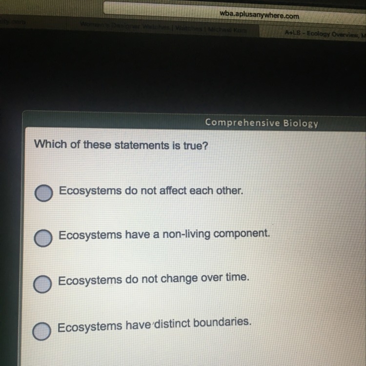 Do ecosystems have distinct boundaries v-example-1