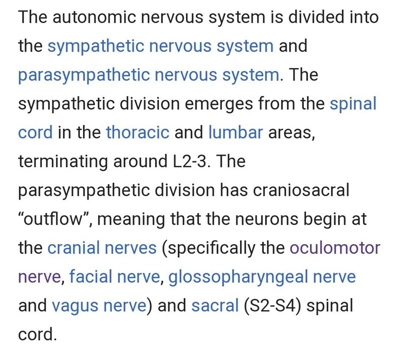 Which is part of the autonomic nervous system? A. Peripheral B. Aphasic C. Central-example-1