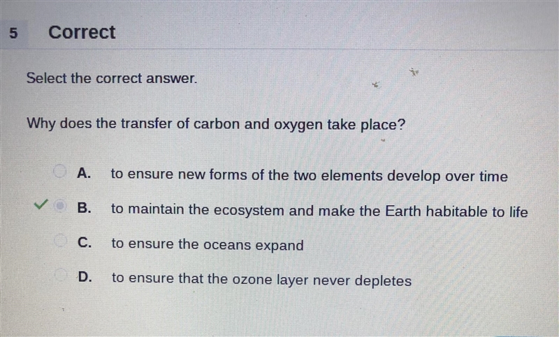 Why does the transfer of carbon and oxygen take place?-example-1