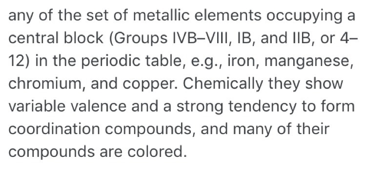 Where are the transition metals?-example-1