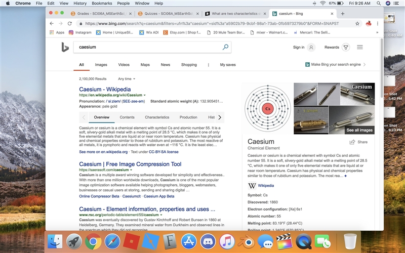 What are two characteristics of sodium and two characteristics of cesium?-example-2