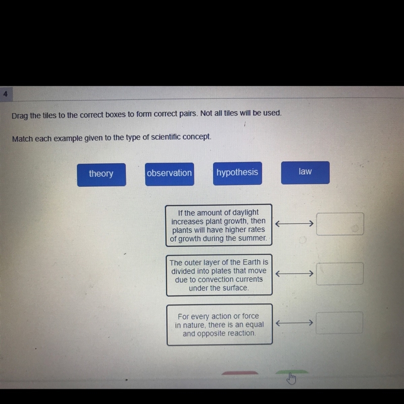 Which example is given to the type of scientific concept-example-1