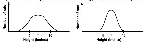 Please help The curve on the left shows the height of a rat population in 2007. The-example-1