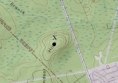 1. Consider this topographic map of the Charleston, South Carolina region. If the-example-1