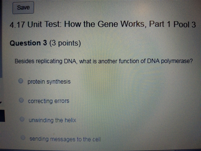 Besides replacing DNA, what is another function if DNA polymerase?-example-1