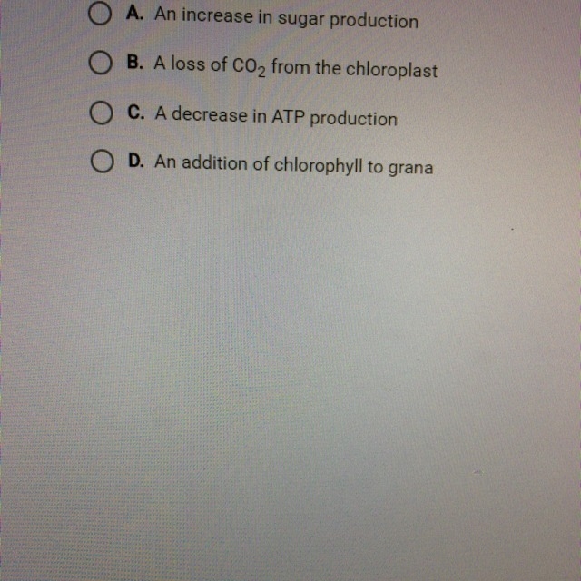 what would be most likely to happen if some of the proteins in one of the photosystems-example-1