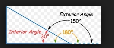 What is an exterior angle-example-2