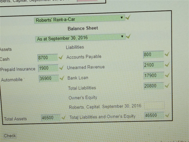 How do i figure out a months ending capital-example-1