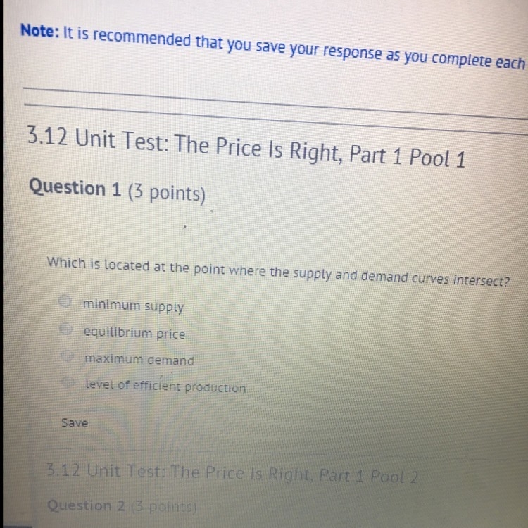 Which is located at the point, where the supply and demand curves intersect?-example-1