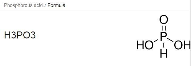 Assuming the compound is dissolved in water,what is the formula for phosphorus acid-example-1