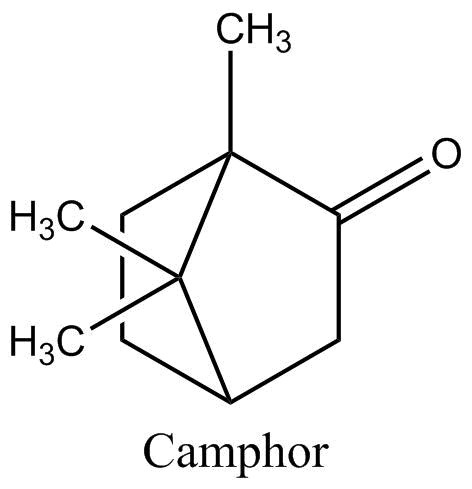 Camphor is a ketone compound and is one of the active ingredients in vicks products-example-1