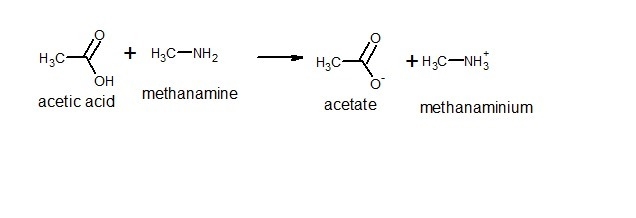 A draw the structures of the products of the neutralization reaction between methylamine-example-1