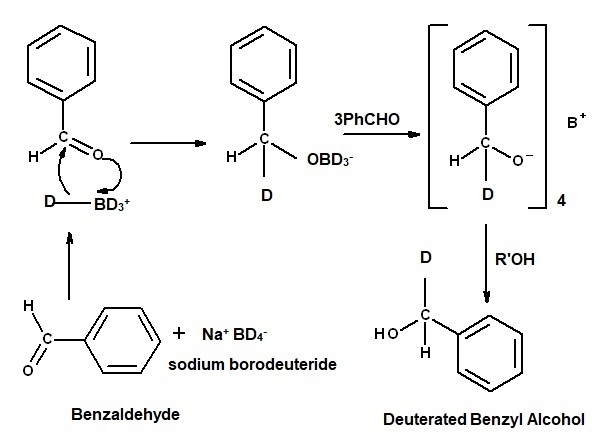 Sodium borodeuteride is a commercially available reducing reagent that can convert-example-1