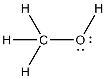 In the lewis structure of ch3oh, how many bonding pairs of electrons are there?-example-1