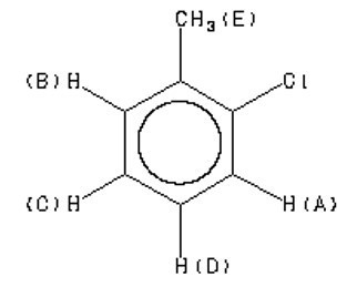 Q 9.3: how many triplets would you expect to observe in the 1h nmr spectra for o-chlorotoluene-example-1